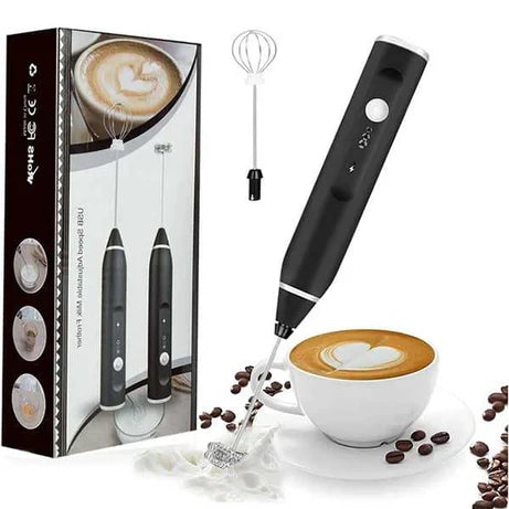 Rechargeable coffee Mixer and Beater Quick Frothing