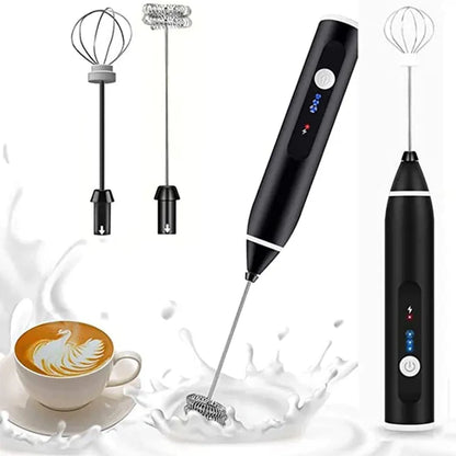 Rechargeable coffee Mixer and Beater Quick Frothing