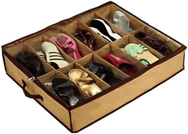 Shoe Organizer Closet/under Bed Storage | Shoe Under Best Quality Imported With Box